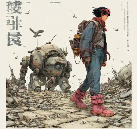 画风向栏目的条目排布示意